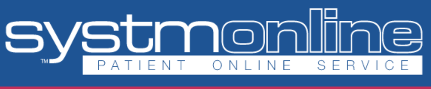 SystmOnline Logo - Link to SystmOne Registration